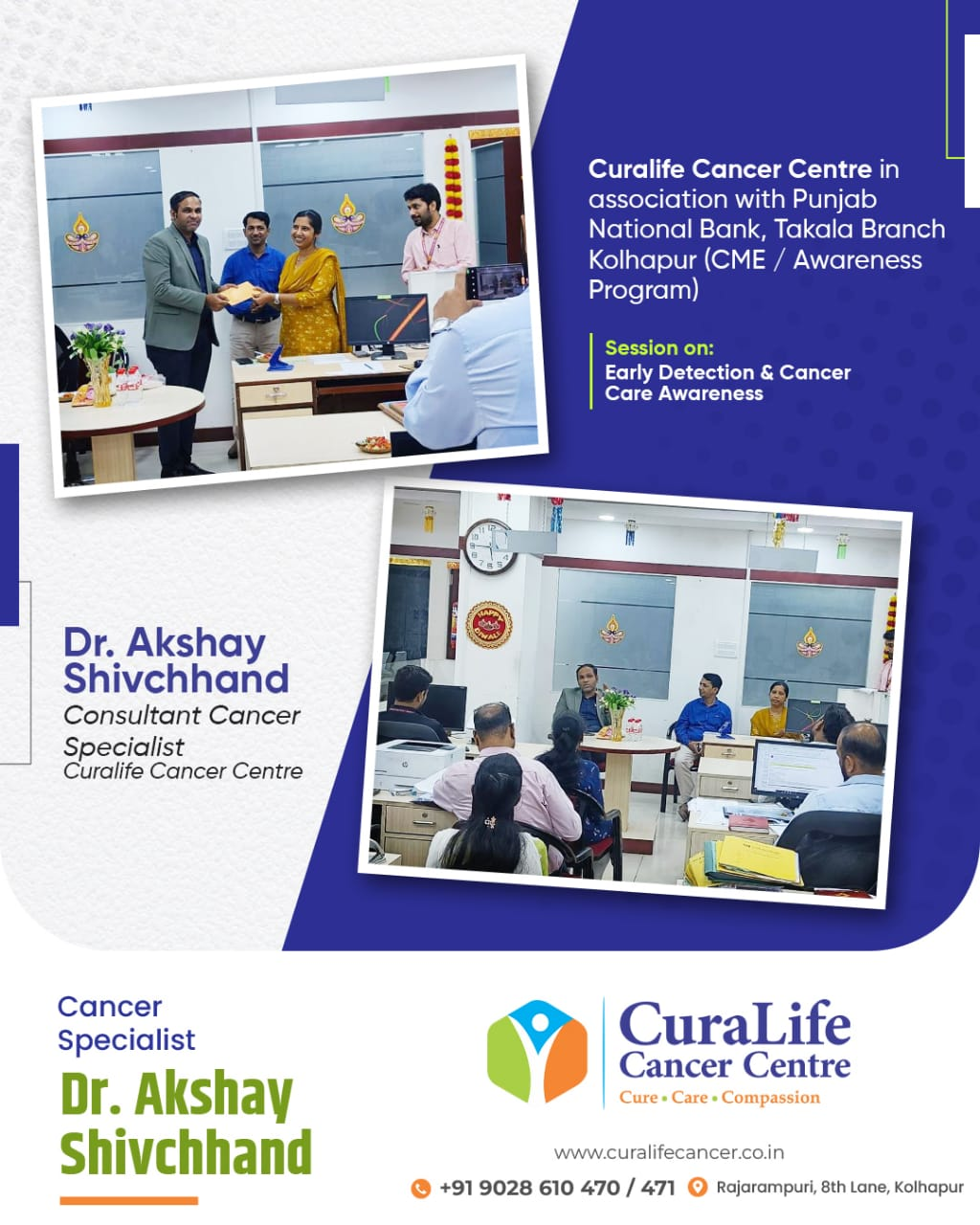 Cancer specialist and consultant